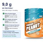 Pasta de Amendoim com Whey 600g Shark Pro