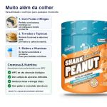 Pasta de Amendoim com Whey 600g Shark Pro