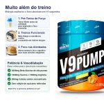 Pre Treino V9 Pump 300g Beta Alanina Shark Pro