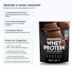 Whey Protein Grassfed 19g Proteina Sabores 450g Puravida