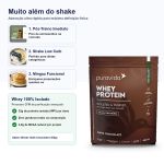 Whey Protein Isolado 22g Proteina 450g Sabores Puravida