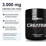 Creatine 100% Pura Monohidratada 300g Black Skull
