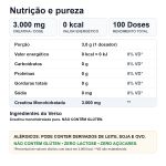 Creatine 100% Pura Monohidratada 300g Black Skull