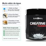 Creatina Turbo 300g com Maltodextrina Black Skull