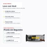 Barra Proteica Whey Bar Creamy Sabores Probiotica