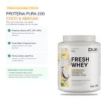 Fresh Whey Proteina Pote 450g Sabores Dux Nutrition
