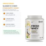 Fresh Whey Proteina Pote 450g Sabores Dux Nutrition