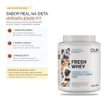 Fresh Whey Proteina Pote 450g Sabores Dux Nutrition