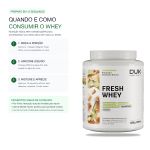 Fresh Whey Proteina Pote 450g Sabores Dux Nutrition