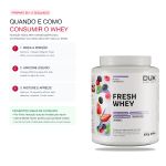 Fresh Whey Proteina Pote 450g Sabores Dux Nutrition