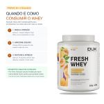 Fresh Whey Proteina Pote 450g Sabores Dux Nutrition