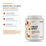 Fresh Whey Proteina Pote 450g Sabores Dux Nutrition