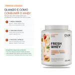 Fresh Whey Proteina Pote 450g Sabores Dux Nutrition