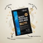 Whey Protein Isolado Sache 30g 24g Proteina Dux Nutrition