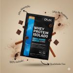 Whey Protein Isolado Sache 30g 24g Proteina Dux Nutrition