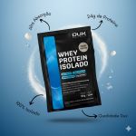 Whey Protein Isolado Sache 30g 24g Proteina Dux Nutrition