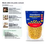 Macarrao sem Gluten 300g Artesanal Vegano Sabores Mexidona