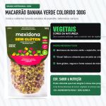 Macarrao sem Gluten 300g Artesanal Vegano Sabores Mexidona