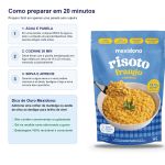 Risoto Gourmet 180g Pratico 100 Natural Sabores Mexidona