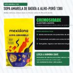 Sopa Canja Natural sem Gluten 90g a 160g Sabores Mexidona