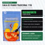 Sopa Canja Natural sem Gluten 90g a 160g Sabores Mexidona