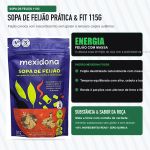 Sopa Canja Natural sem Gluten 90g a 160g Sabores Mexidona