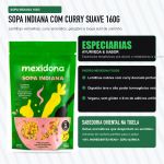 Sopa Canja Natural sem Gluten 90g a 160g Sabores Mexidona