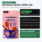 Sopa Canja Natural sem Gluten 90g a 160g Sabores Mexidona