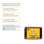 Bananada Cremosa Zero Acucar Barra 270g Doces Vovo