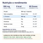 L Tirosina 500mg 60 Capsulas Foco e Energia V7 Energy