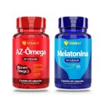 Kit Multivitaminico AZ Omega Melatonina Maracuja Videira7