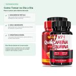 Kit Quitosana 60Caps L Tirosina Cafeina Taurina V7 Energy