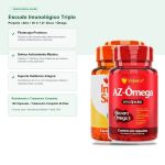 Kit Imunosaude Vitamina C Multivitaminico AZ Omega Videira7