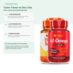 Kit Imunosaude Vitamina C Multivitaminico AZ Omega Videira7