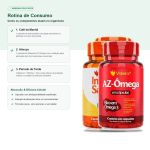 Kit Imunosaude Vitamina C Multivitaminico AZ Omega Videira7