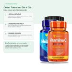 Kit Melatonina Maracuja L Tirosina Vitamina C Videira7