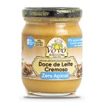 Doce de Leite Puro Zero Acucar 210g Pote Doces Vovo