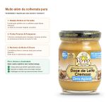 Doce de Leite Puro Zero Acucar 210g Pote Doces Vovo