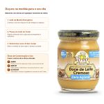 Doce de Leite Puro Zero Acucar 210g Pote Doces Vovo