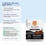 Cafe Drip 100 Arabica Gourmet Sache 3 Coracoes