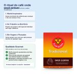 Cafe Drip 100 Arabica Gourmet Sache 3 Coracoes