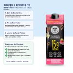 Cappuccino 15g Proteina Power 250ml Zero Acucar 3 Coracoes