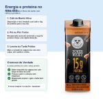 Cappuccino 15g Proteina Power 250ml Zero Acucar 3 Coracoes