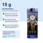 Cappuccino 15g Proteina Power 250ml Zero Acucar 3 Coracoes