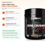 Pre Treino Bone Crusher 300g Black Skull