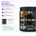 Pre Treino Bone Crusher 300g Black Skull
