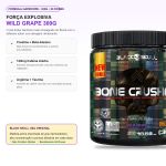 Pre Treino Bone Crusher 300g Black Skull