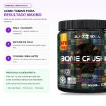 Pre Treino Bone Crusher 300g Black Skull