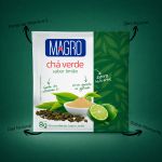 Cha Verde Zero Acucar Vitamina C 8g Magro
