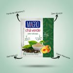 Cha Verde Zero Acucar Vitamina C 8g Magro